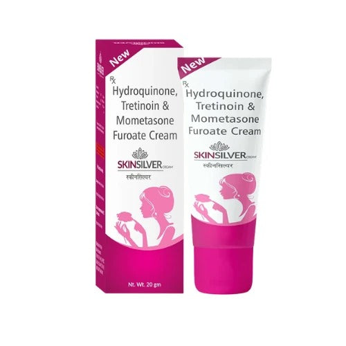 SKINSILVER Cream  - 20gm for Dark Spots, Dark Circle & Acne Marks ( Pack of 2 )